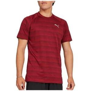 Puma mens t shirt Two pieces Red blue Short Sleeve Crew neck Pace Rhubarb sz xl